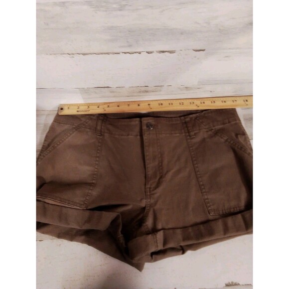 Women's Magellan‎ Brown Shorts Adjustable Length Size 16 - Picture 12 of 16